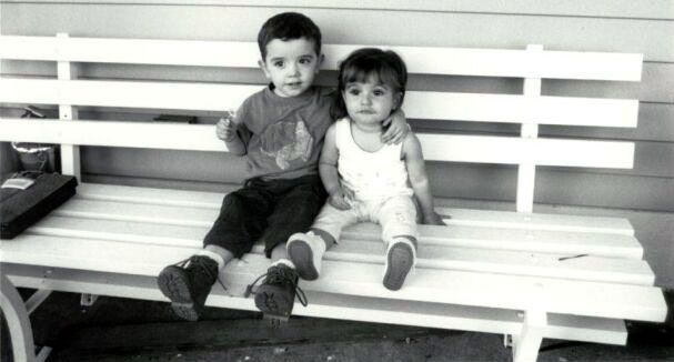 david with friend